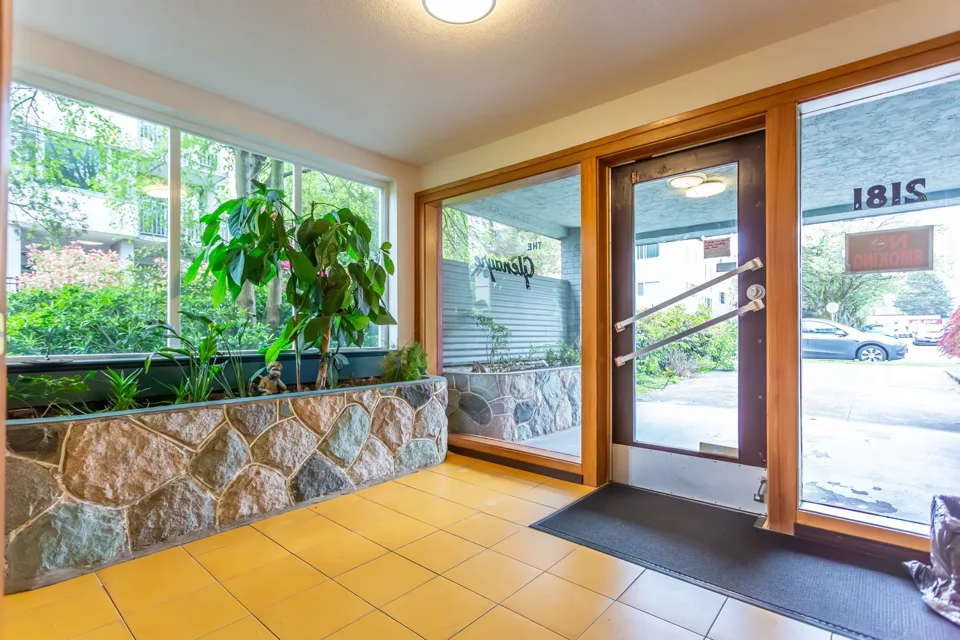 Residential entrance lobby