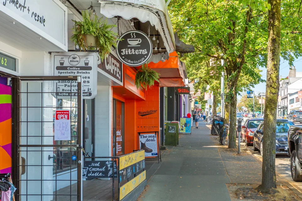 Independent neighbourhood storefronts